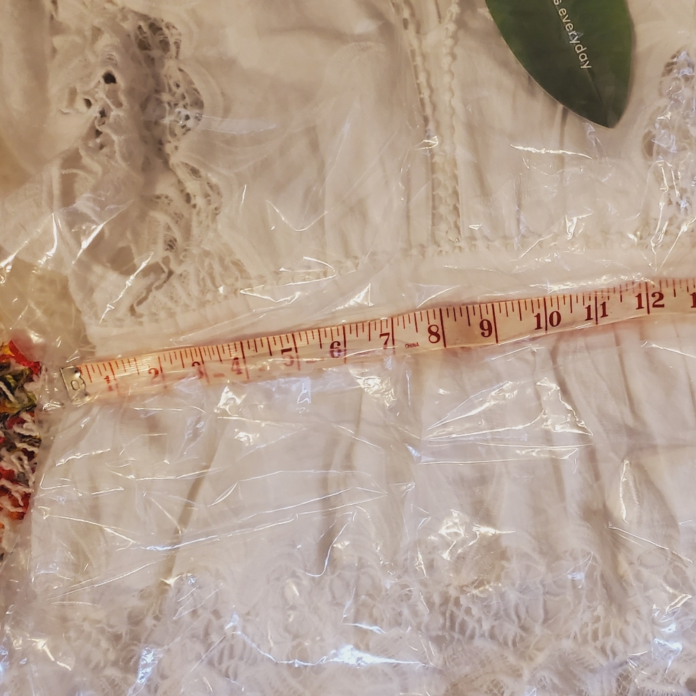 Farm Rio Embroidered Richelier Midi Dress - Picture 5 of 12